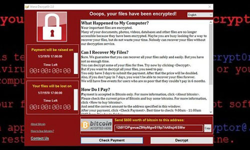 WannaCry - Virus mã hóa dữ liệu tống tiền